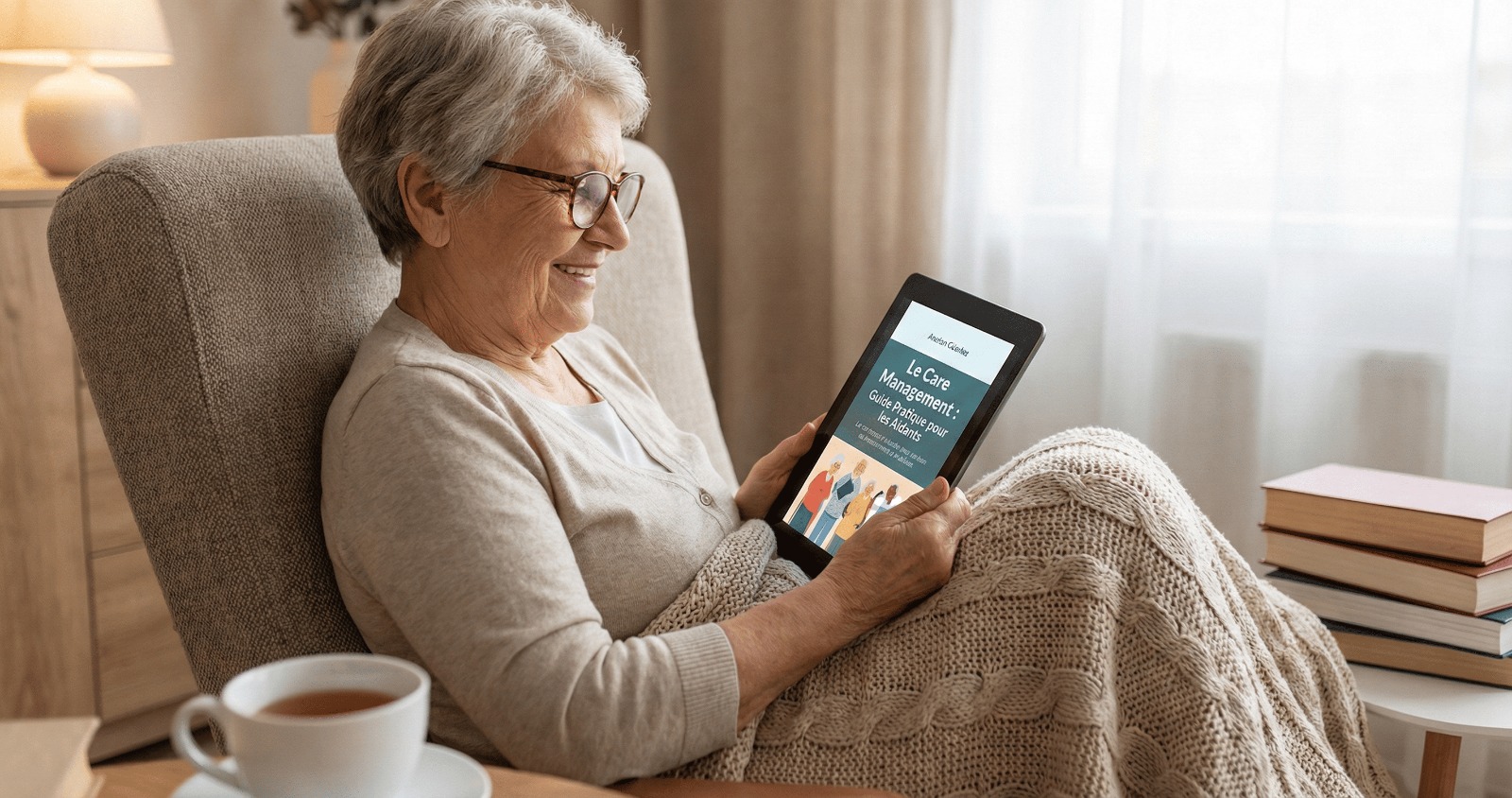 Care Manager coordonnant le maintien à domicile d'une personne âgée à Montpellier